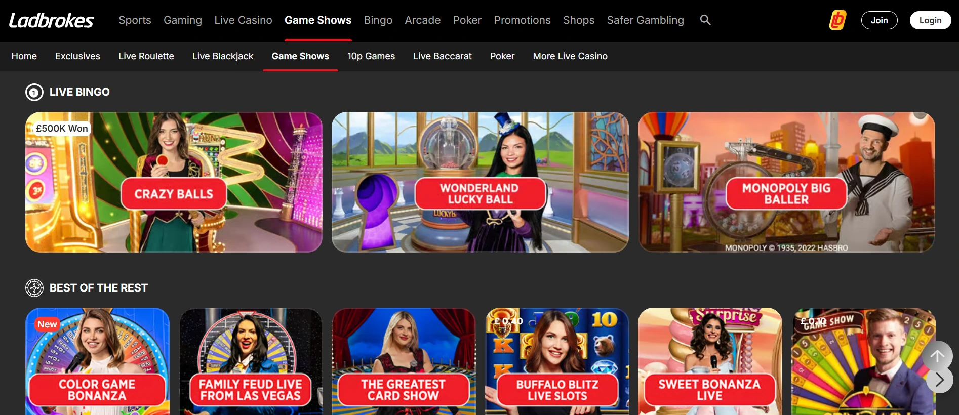 Ladbrokes bookmaker